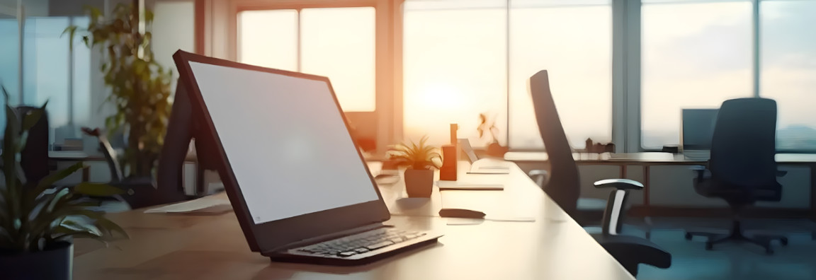 bureau kantoor schoonmaak